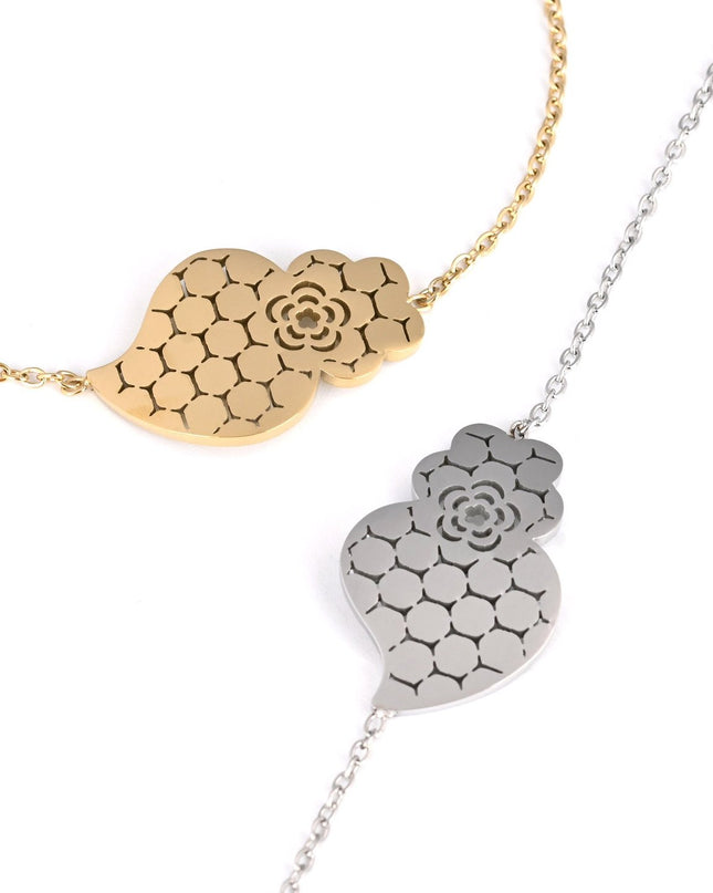 Pulseira Aço Coração de Viana Textura GB