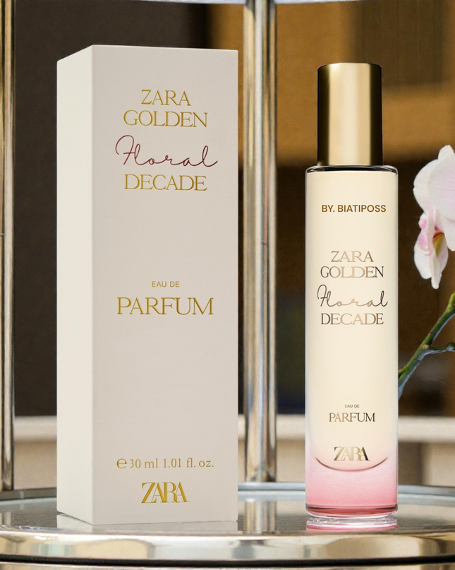 𝐙𝐀𝐑𝐀 - Perfum Golden Floral decade 30ML