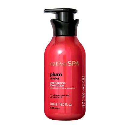 Loção Hidratante Nativa SPA Ameixa, 400ml -