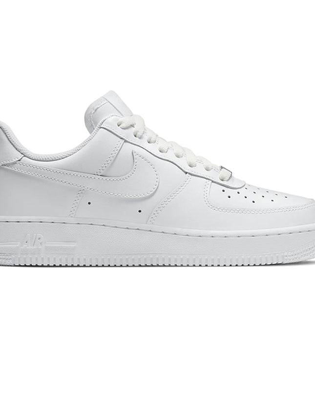 Nike Ténis Air Force 1 Brancos - Cabedal