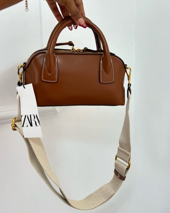 𝐙𝐀𝐑𝐀 - BOLSA MINI COM ALÇA REMOVÍVEL