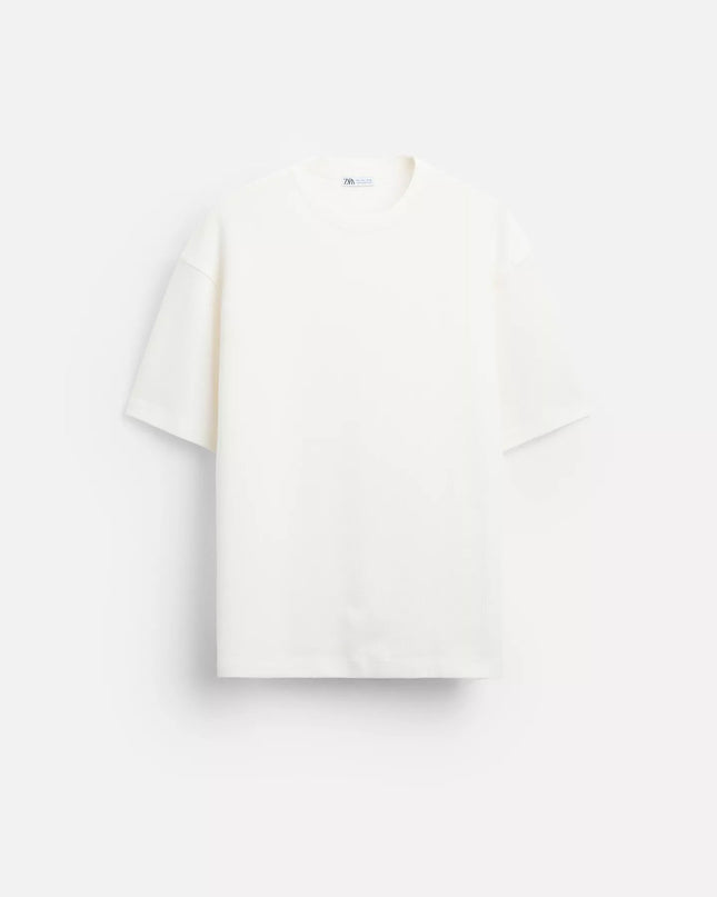 𝐙𝐀𝐑𝐀 - T-SHIRT NERVURAS TOUCH