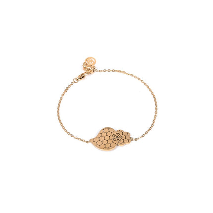 Pulseira Aço Coração de Viana Textura GB