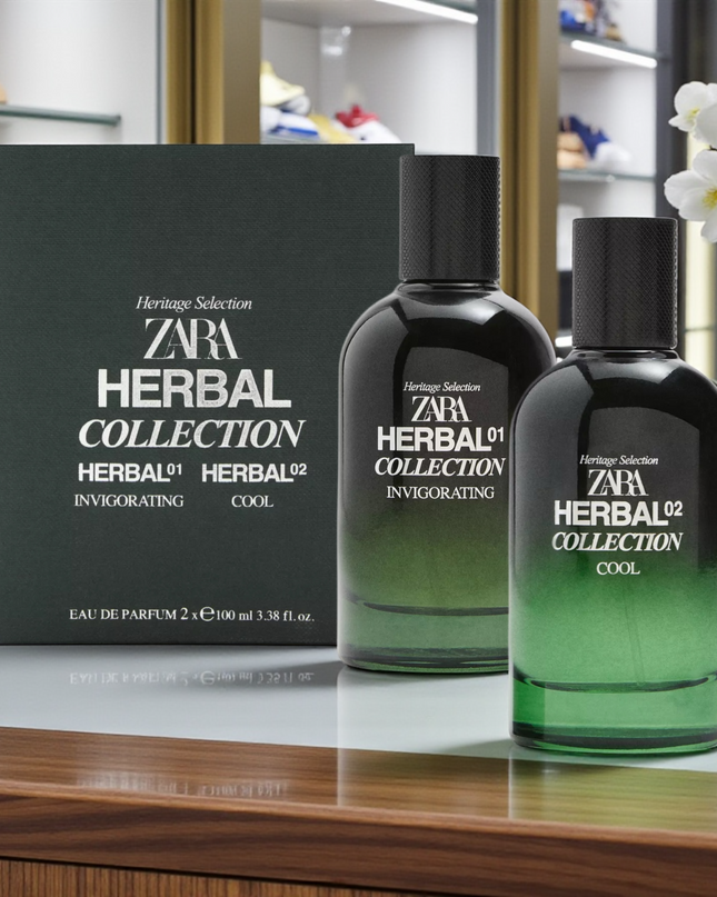 𝐙𝐀𝐑𝐀 - Perfume Masculino Herbal Collection