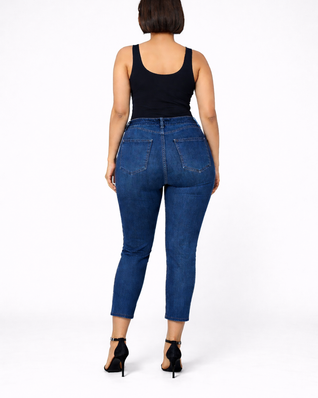 Calça Jeans com Strauss
