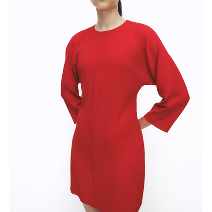 𝐙𝐀𝐑𝐀 - Vestido mini crepe