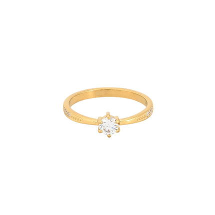 Anel Delicate com zircônias