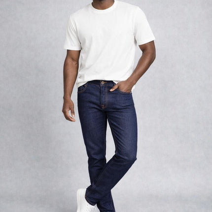 Calça Jeans Masculina Azul Escuro