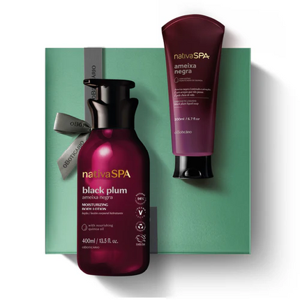 Kit Banho Relaxante Nativa SPA Ameixa Negra