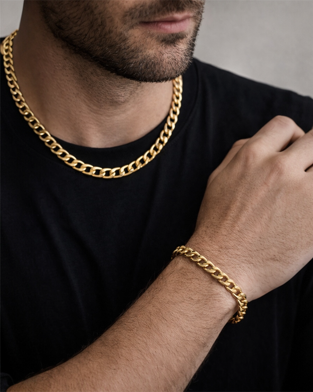 Conjunto  Colar e Pulseira