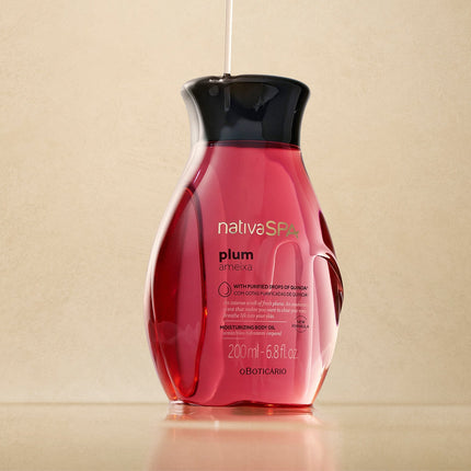 Óleo Hidratante Nativa Spa Ameixa, 200ml