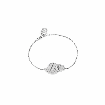 Pulseira Aço Coração de Viana Textura GB