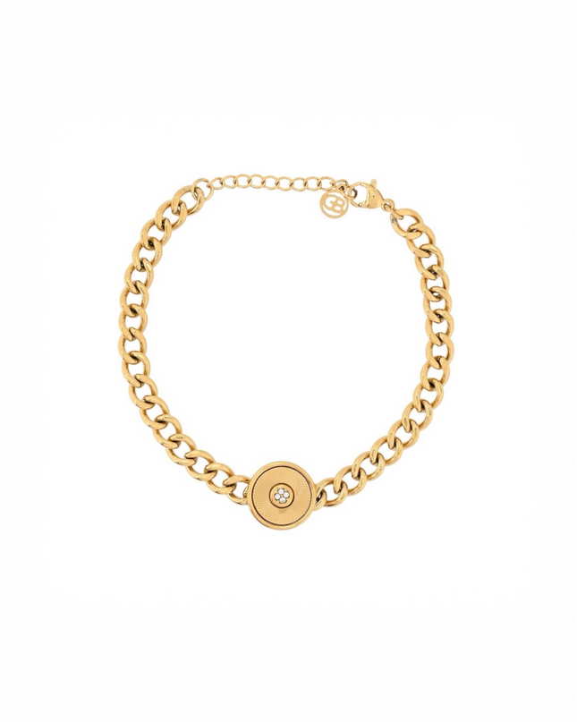 Pulseira feminino em aço - GB