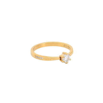 Anel Delicate com zircônias