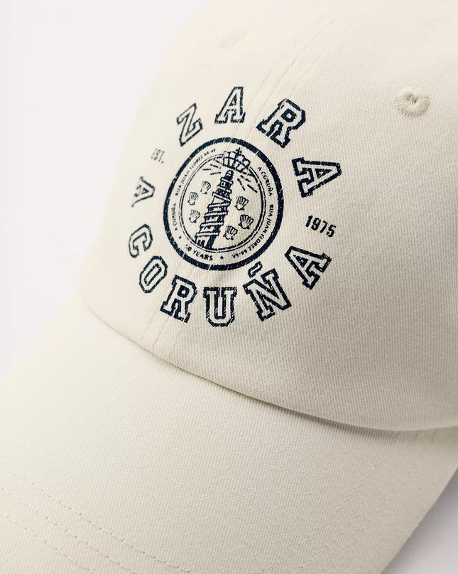 𝐙𝐀𝐑𝐀 -  Boné Varsity 50th Anniversary