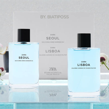 𝐙𝐀𝐑𝐀 - SEOUL + LISBOA 90ml - For Men