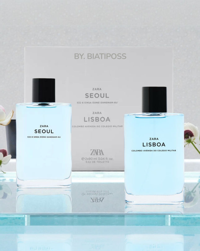 𝐙𝐀𝐑𝐀 - SEOUL + LISBOA 90ml - For Men