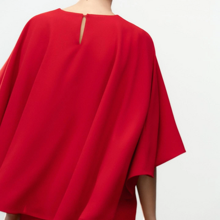 𝐙𝐀𝐑𝐀 - VESTIDO CURTO CAPA ZW COLLECTION