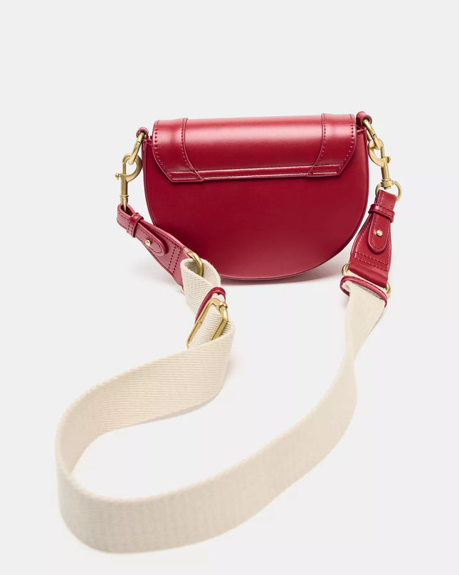 𝐙𝐀𝐑𝐀 - Bolsa mini Rígida vermelha