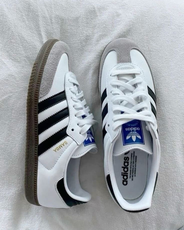 Adidas Samba OG Branco e Preto - Unissexo
