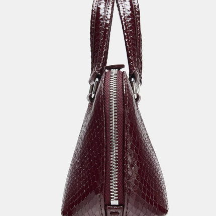 𝐙𝐀𝐑𝐀 - Bolsa mini em relevo duplo