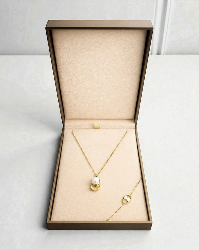 Conjunto Colar e Pulseira Aço Inoxidável GB Portugal