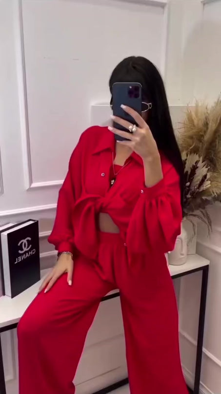 Conjunto 3 Peças Vermelho