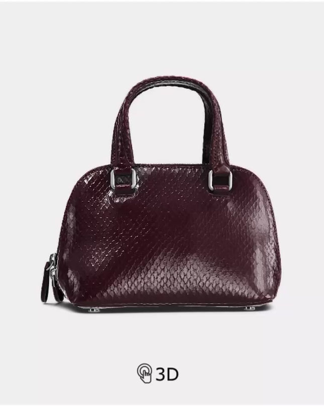𝐙𝐀𝐑𝐀 - Bolsa mini em relevo duplo
