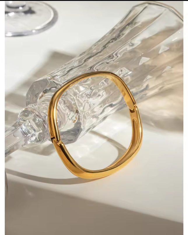 Pulseira elegante, minimalista em aço Inoxidável