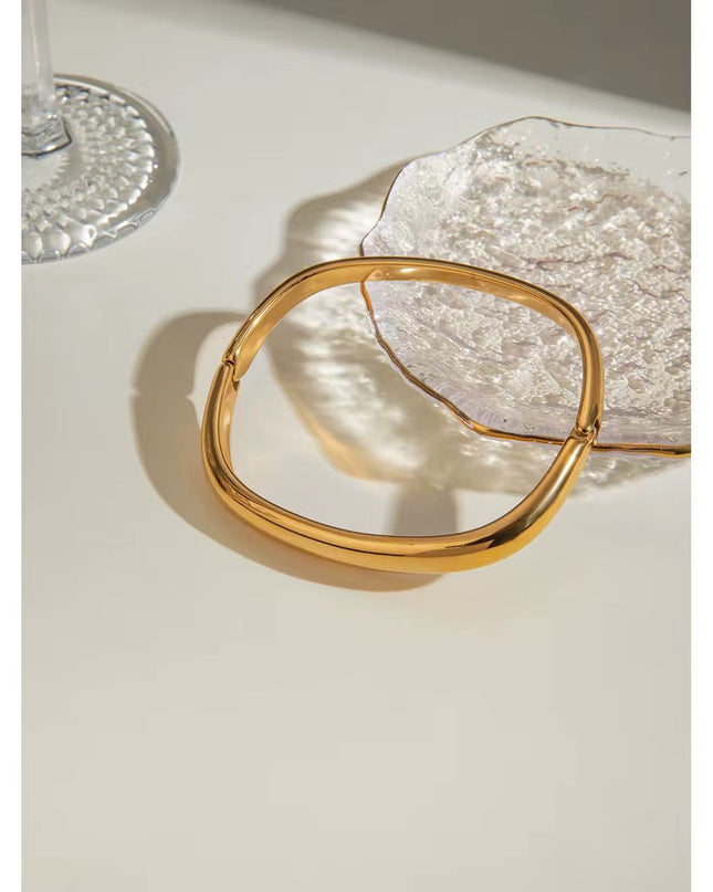 Pulseira elegante, minimalista em aço Inoxidável